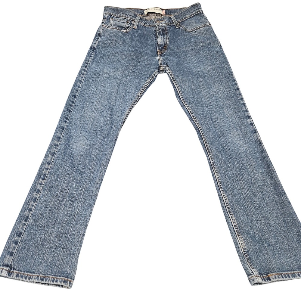 Vintage Levis 514 Jeans Mens 30x30 Blue Slim Straight Denim Y2K Casual Classic